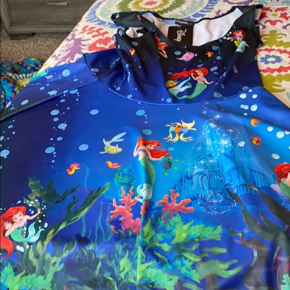 Blackmilk Dresses & Skirts - BlackMilk Little Mermaid Skater Dress